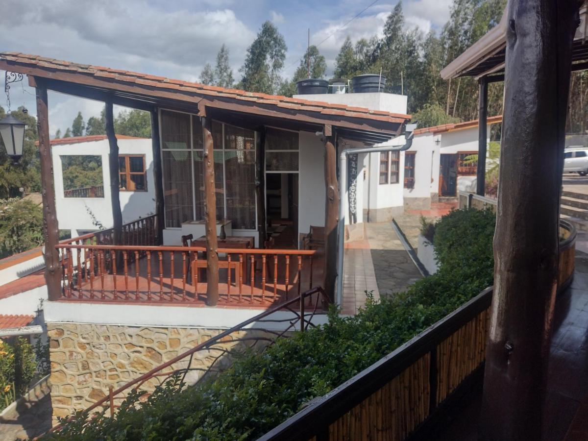 San Benito Hotel Tibasosa Exterior foto