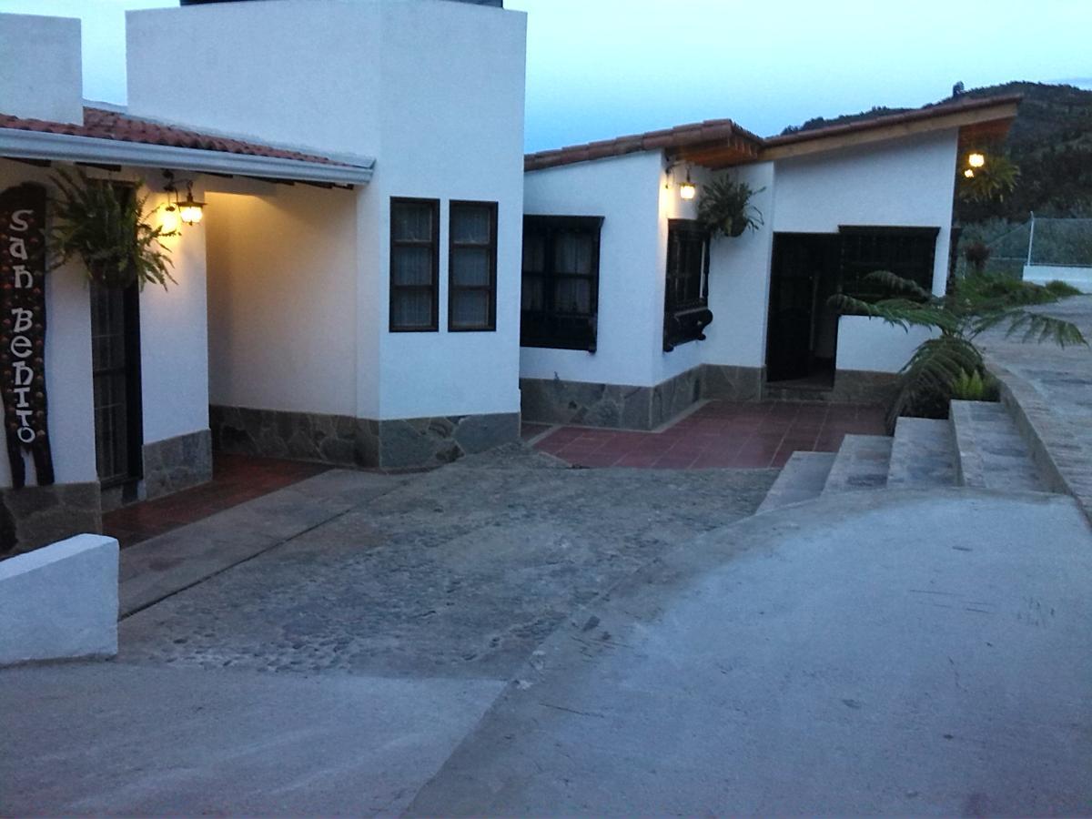 San Benito Hotel Tibasosa Exterior foto